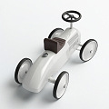 Modern toy car trolley 3d model