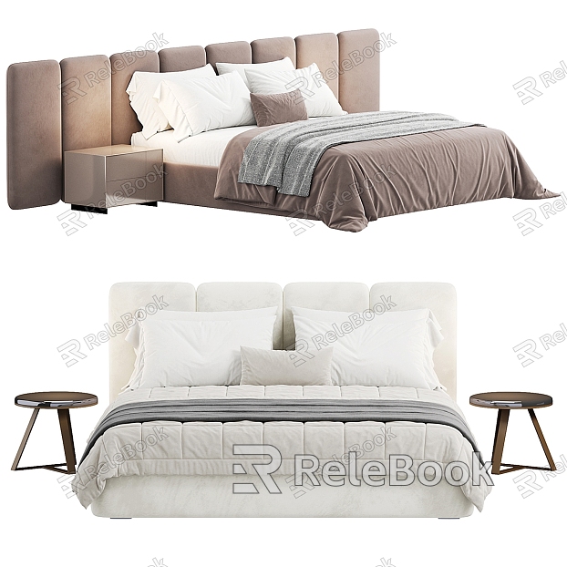 Modern Double Bed model