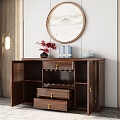 New Chinese Sideboard 3d model