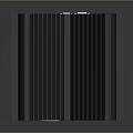 Black Heat Sink Design Household Electrical Appliance with Interfaces and Indicator Lights for Home Use