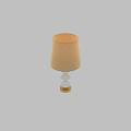 Modern Ceramic Table Lamps With Geometric Design And Gold Accents