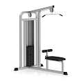 Strength Training Fitness Equipment With Metal Frame Weight Stack Cable Handles And Padded Seats