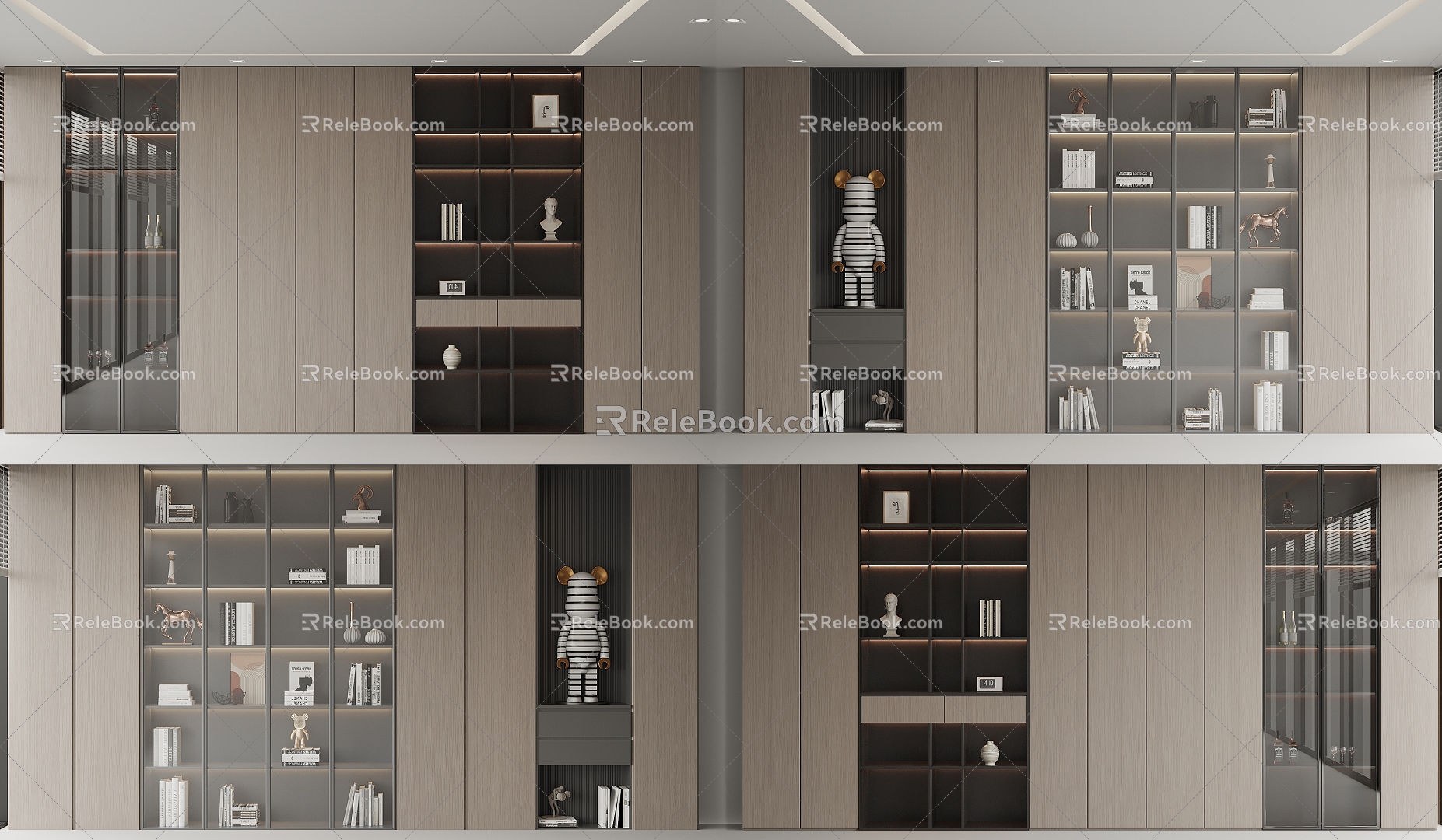 Bookcase 3d model