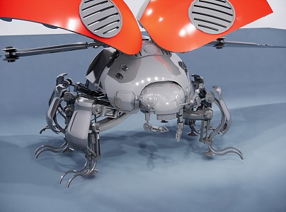 Beetle Robot 3d model