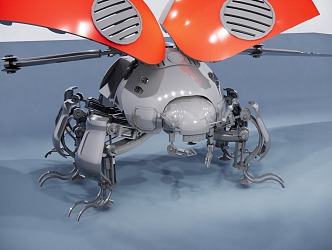 Beetle Robot 3d model