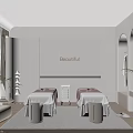 Modern Cozy Beauty Salon Interior With Comfortable Spa Massage Beds And Warm Soft Ambient Lighting