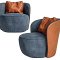 Modern Single Sofa Single Sofa Chair 3d model
