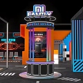 Xiaomi Redmi Exhibition Booth Design For Back To School Season Product