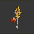 Scepter Ancient Scepter Cane Ancient Scepter Magic Scepter Metal Scepter Classical Scepter Magic Scepter 3d model