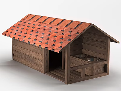 Pet House 3d model