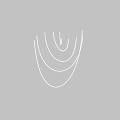 Sleek Modern Chandelier With Hanging Curved Metal Rings For Interior Lighting