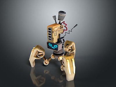 Mech tank mech insect mech spider crab machine crab mechanical crab mech crab 3d model