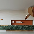 Modern Sales Office Interior With Spacious Lounge Sofas Tables Greenery And Pendant Lights