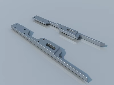 Durable Stainless Steel Swing Door Hardware Components For Home Use 3d model