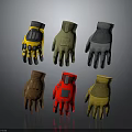 Various Styles And Colors Protective Work Gloves With Durable Material For Outdoor Activities