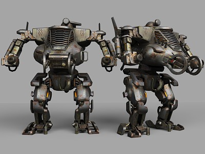 Cyberbot Sci-fi Robot Meca Century Sci-fi Style Cyberpunk Style 3d model