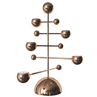 Swedish Candlestick 3d model