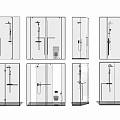 Modern Shower Sauna Design With Glass Enclosure And Various Structure Options