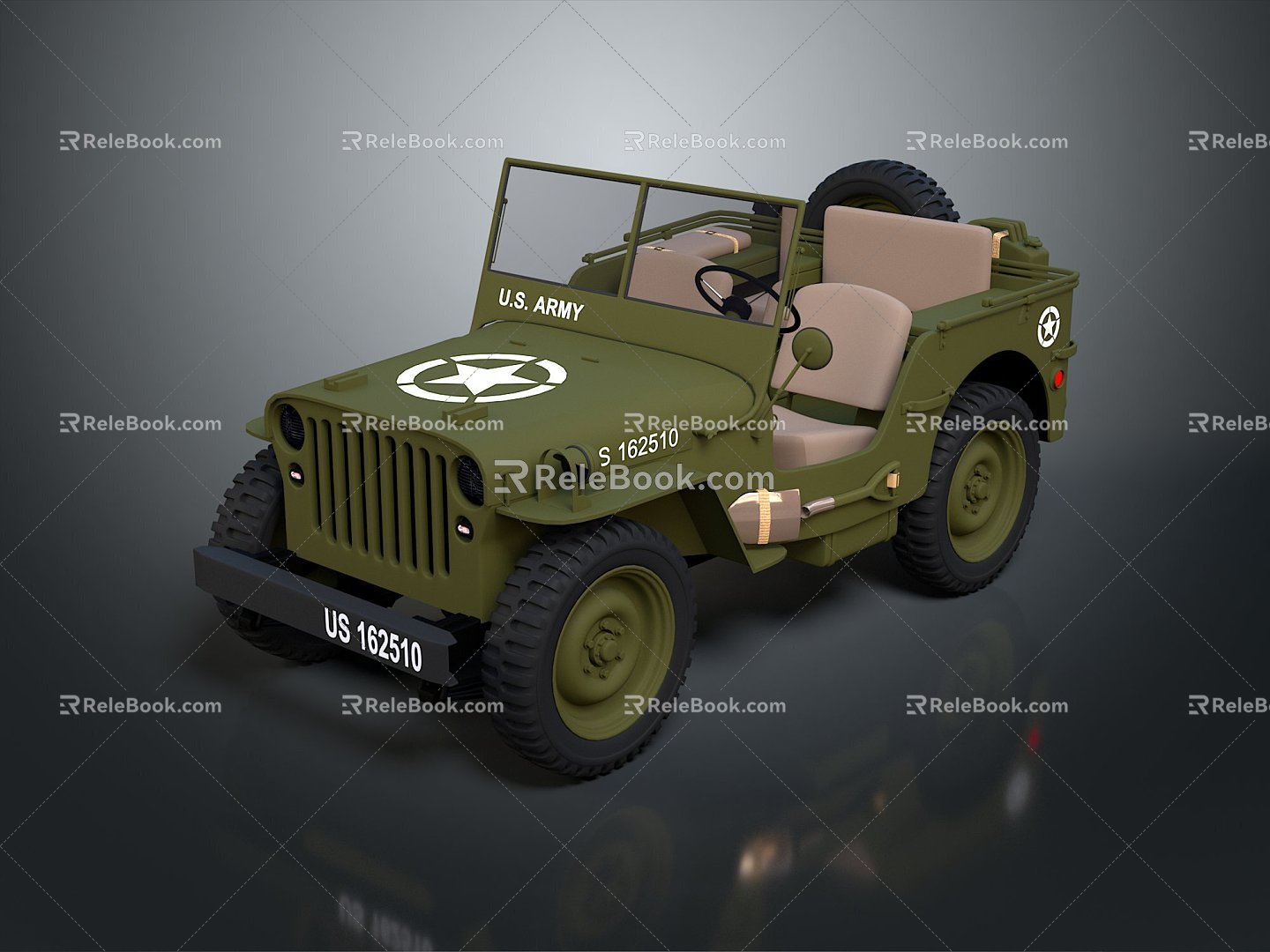 Bulletproof Car Armed Jeep Armed Car Armed Bulletproof Car Military Jeep Off-road Jeep Humvee 3d model