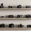 dslr camera retro antique camera digital camera 3d model