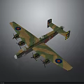Cosmic Aerospace Aircraft Model Featuring Camouflage Design And Wing Markings