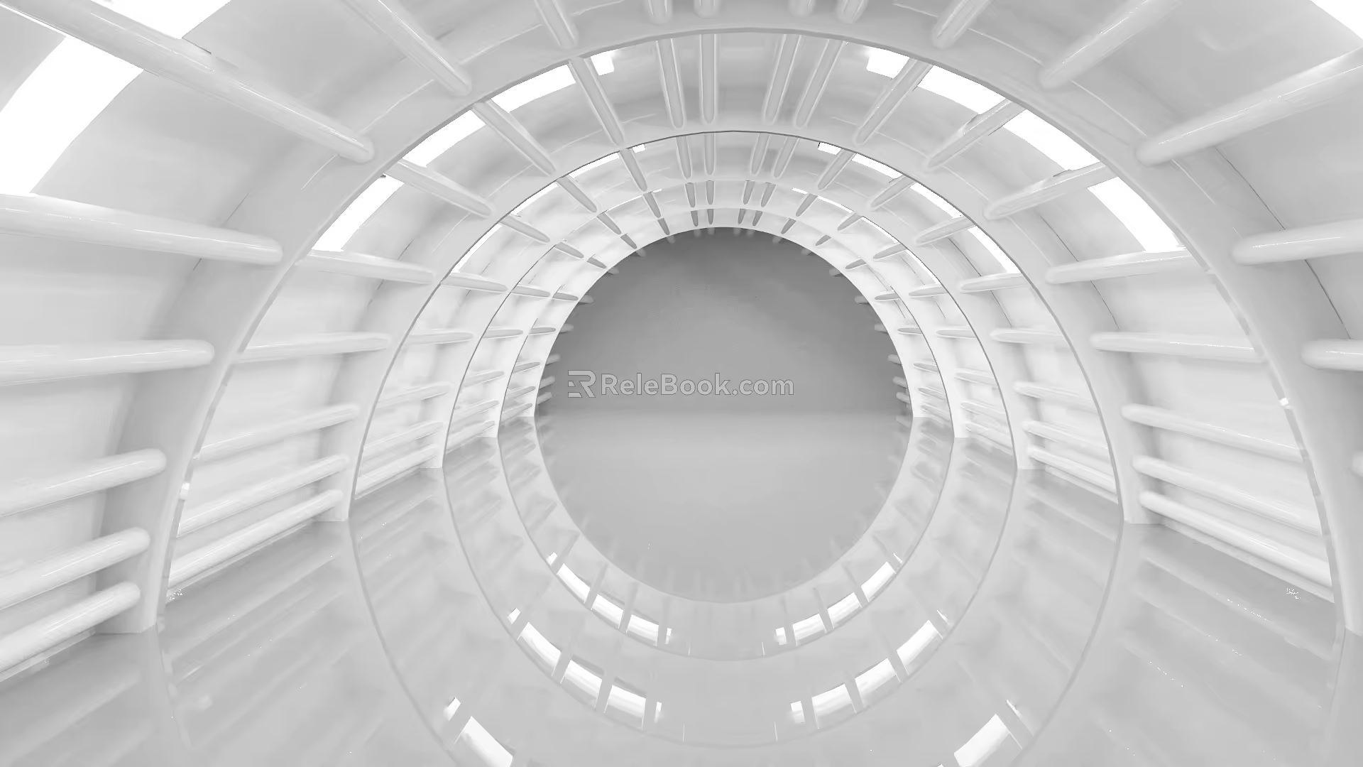 Modern Channel Extension Space Channel 3d model