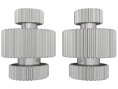 High Quality Industrial Metal Gears Essential Hardware Tools For Mechanical Projects 3d model