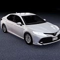 White Modern Sedan Car With Sleek Exterior Design And Stylish Wheels