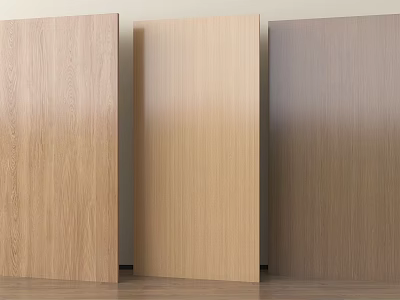 Natural Stone Wood Panels With Different Colors And Textures For Home Decor 3d model