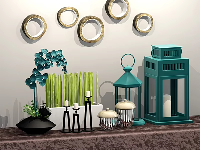 European-style ornaments 3d model