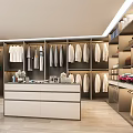 Modern Cloakroom 3d model