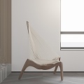 Chair Seat Shaped Chair 3d model