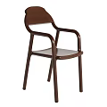Modern Wooden Single Chairs With Various Contemporary Designs And Unique Backrests