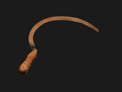Modern sickle ancient tool sickle crafts 3d model Modern sickle ancient tool sickle crafts 3d model