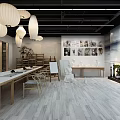New Chinese Style Studio 3d model