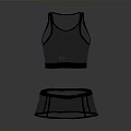 Transparent Mesh Vest And Shorts Set With Lightweight Design For Casual Daily Wear