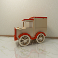 Modern toy car toy truck 3d model