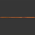 Pair of Wooden Oars as Rowing Sports Equipment on Black Background with Reflection