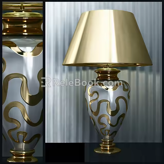 Table lamp 3d model