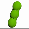 Fresh Green Pea Pod with Plump Peas Inside Vibrant Green Color and Natural Organic Texture