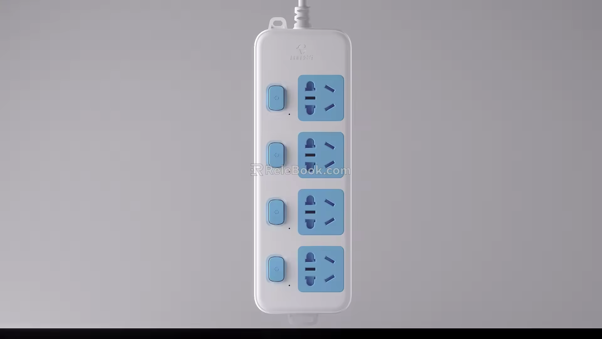 Modern Socket Bull Plug 3d model