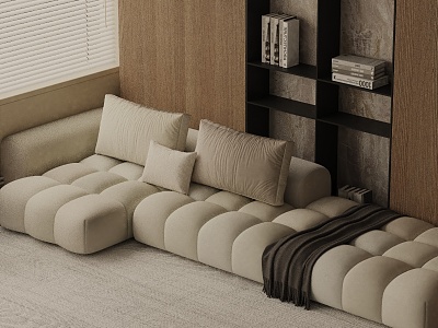 Three-seat sofa model