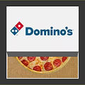 Open White Pizza Box Containing Fresh Pepperoni Pizza With Red Toppings