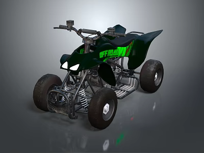 Motorcycle two-wheeled motorcycle off-road motorcycle road race motorcycle motor vehicle transport 3d model
