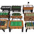 Diverse Foosball And Air Hockey Tables Featuring Classic And Modern Styles For Indoor Fun