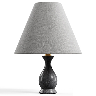 Modern Zara Home Table Lamp Ceramic Table Lamp Fabric Table Lamp Decorative Table Lamp 3d model