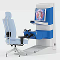 Modern surgical robot 3d model