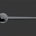 High Quality Metal Hardware Tool With Curved Tip And Durable Stainless Steel Build