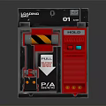TRIGO 01 PVA Tool Device With Pull Arrow Red And Black Design