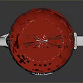 Stylish Red Kettle with Vintage Design and Metallic Finish for Home Kitchen Use